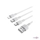      31 Borofone BX16 Micro-USB-TypeC-Lightning