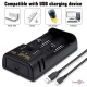     USB Battery Charger Yonii Q2