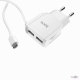   Hoco C59A 2USB   MicroUSB