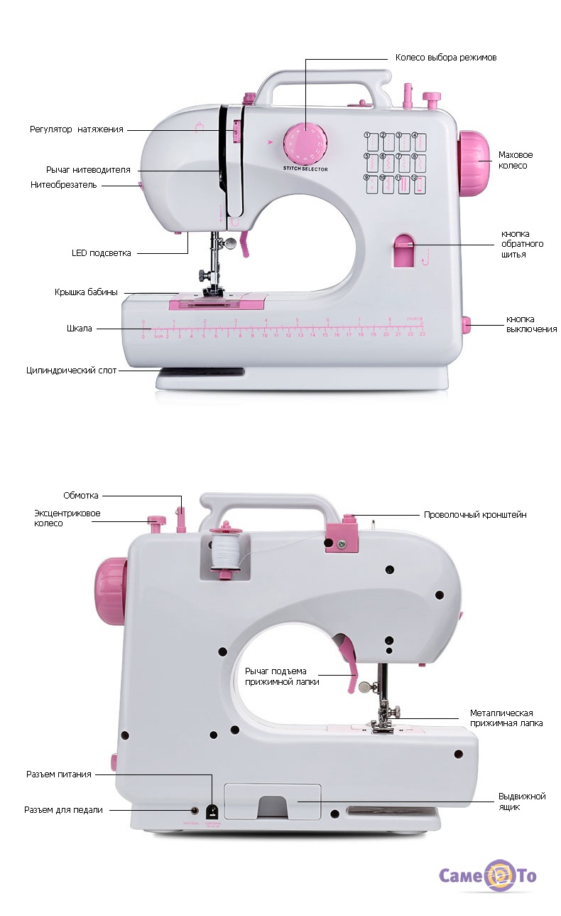 Маленькая швейная машинка Tivax FHSM 506, электрическая швейная машинка для  дома, машинка швейная, цена, отзывы, купить в интернет-магазине в Киеве,  Харькове, Днепре, Одессе, Запорожье, Львове, Украине, обзор | это СамеТо™