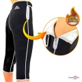 Бриджі-шорти для схуднення з високою талією "Sport Sweating Pants ST-2150", одяг для вагогонки (р. M-XXXXL)