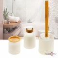 Набір аксесуарів для ванної кімнати 3 предмети "BalviHome" пластик