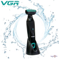 Електробритва чоловіча VGR V-601 Body Groomer 2в1 для обличчя та тіла