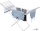 Електрична сушарка для білизни Heated Airer With Wings 148*54*93 см