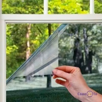 Сонцезахисна плівка на вікна квартири самоклеюча 3м з УФ захистом