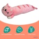 Плюшева іграшка подушка обіймашка - "Кіт товстий батон" 50 см