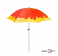 Складана пляжна парасолька посилена 1.8 м гербера
