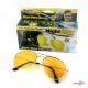 Окуляри для водіїв Night View Glasses - жовті окуляри авіатори для автомобілістів