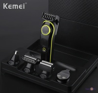 Машинка для гоління акумуляторна Kemei KM-696 Kit 5in1