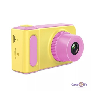 Дитячий фотоапарат Summer Vacation Cam - перший фотоапарат для дитини, Жовтий