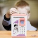 Дитячий іграшковий сейф скарбничка з кодом Fingerprint Induction