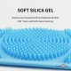 Мочалка для тіла - щітка для душу двостороння силіконова "Silica gel bath brush"