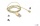 Магнітний кабель для зарядки M3 1000mm GOLD (Micro-USB, Lightning, Type-C)