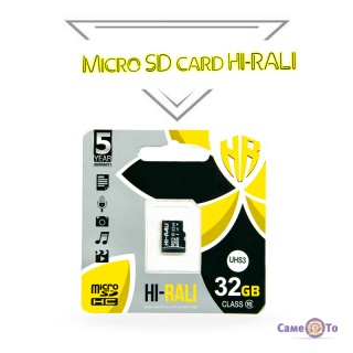  '   MicroSDHC (UHS-3) "Hi-Rali"  32GB Class 10