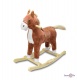 Дитячий коник гойдалка «Співаючий кінь» - кінь качалка з підсвіткою (висота - 62 см)