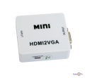 Перехідник з HDMI на VGA з доп живленням MINI HDMI2VGA