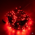 Ялинкова гірлянда новорічна "AJ-1004 арт 204" на 165 LED 15м Червона