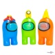 Набір "Амонг ас" іграшки (три фігурки Амонг ас) різнокольорові, іграшка з гри Among us