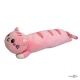 Плюшева іграшка подушка обіймашка - "Кіт товстий батон" 50 см