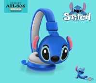 Дитячі бездротові навушники з мікрофоном AH-806 Stitch 