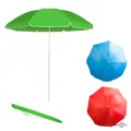 Пляжна парасоля складна Stenson 1,8 м зонтік пляжний з оборкою