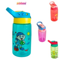 Пляшка для води з трубочкою Baby bottle LB400 500ml дитяча бутилка для води