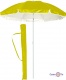 Пляжний парасолька від сонця з нахилом с воланами 1.6 м
