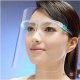 Захисний медичний екран-маска для обличчя (кріплення по типу окуляр)